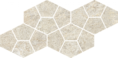Декор Italon 620110000244 Magma Ice Mosaico Prism 41.3x20.5