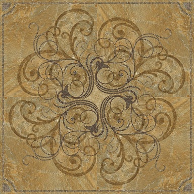 Панно Cerdomus 58131 Rosone Classic Gold 80x80