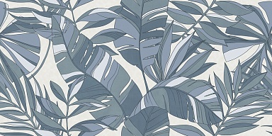 Декор Rondine Group J91060 Ludo Blu Dec Tropicale Rett 60x120
