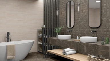 Плитка Pamesa Rlv. Forvm Brown 30x90