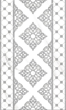 Декор Gracia Ceramica Elegance Grey decor 01 30x50