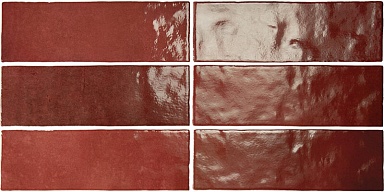 Плитка Equipe 24467 Artisan Burgundy 6,5x20