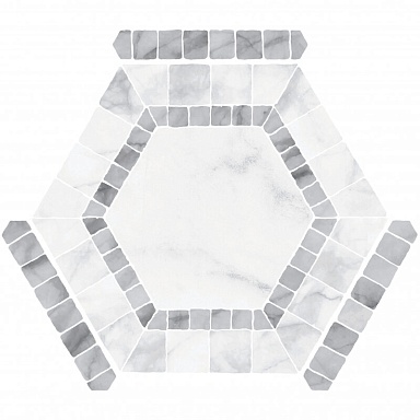 Керамогранит Monopole Ibiza White 22x25