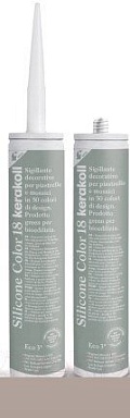 Смеси и затирки Kerakoll Silicone Color Fugabella Color герметик 44 310мл