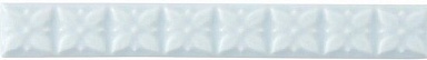 Бордюр Adex ADST4083 RELIEVE PONCIANA ICE BLUE 3x19,8