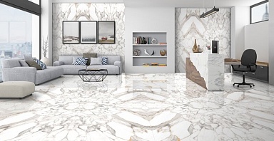 Керамогранит Bluezone Scot White B Glossy 60х120