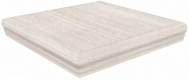 Kerama Marazzi SG157100R/GR/ANS Ступень Пантеон бежевая светлый левая угловая 34х34