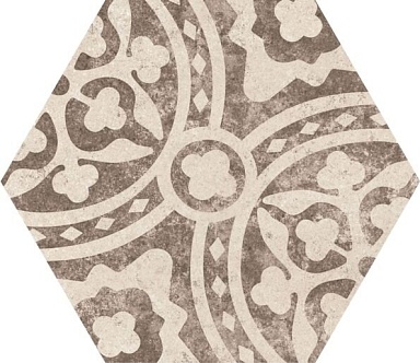 Декор Equipe 22098 Hexatile Cement Garden Sand 17,5x20 (17 видов паттерна)