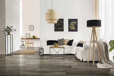 Керамогранит Cerim 759957 Hi-Wood Walnut Lucido Ret 20x120