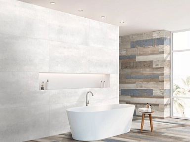 Керамогранит New Tiles Mystic Blue Mate Rect 20x120