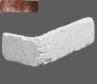 Искусственный камень Leonardo Stone Угловой элемент Орлеан 408 24/11x7,5x1,8
