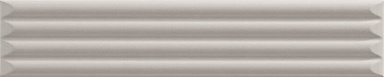 Плитка Ava Ceramica 192133 Up Cannettato Grey Glossy 25x5