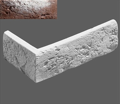Искусственный камень Leonardo Stone Угловой элемент Лион 485 19/9x6,5x1,3