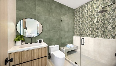 Плитка Global Tile GT242VG Dominica Зеленый 30x60