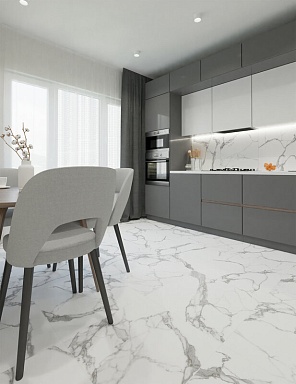 Керамогранит Global Tile GT606010403MR Oasis Белый 60x60