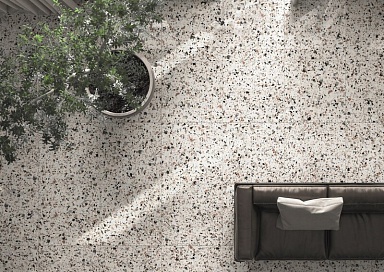 Ступень Kirovit NR0371 K Terrazzo Nova Серая 30x120