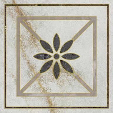 Декоративная вставка Kerama Marazzi OS/A285/SG606220RLСеренада 2 лаппатированный обрезной 7,2x7,2