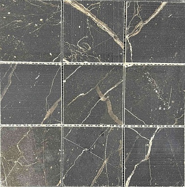 Декор Velsaa Mosaic Estrada Nero 9.5х9.5 300x300