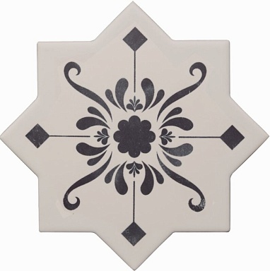 Декор Cevica Becolors Star Dec. Stencil Navy 13.25х13.25