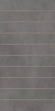 Kerama Marazzi OS/C318/11262R Декор чипсет Мирабо серый тёмный матовый обрезной 30x60x0,9