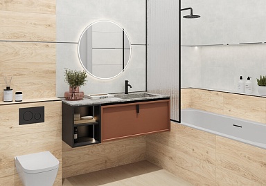 Керамогранит Alma Ceramica GFU60120SHP07R Sharp матовый 600x1200x8.5
