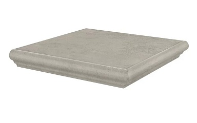 Kerama Marazzi KM4040G0011NGTA Ступень угловая Хадду серый светлый матовый 34x34x0,8