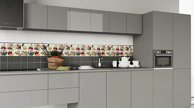 Плитка Absolut Keramika ABS0281 Blanco Milano Brillo 10х10