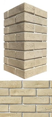 Искусственный камень White Hills 360-15 Терамо брик II угол 10x22,5x6,5