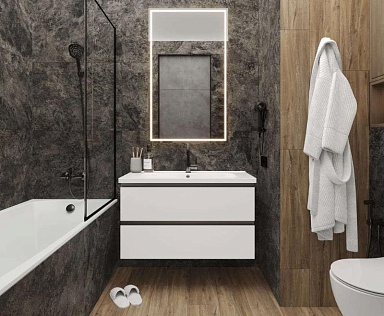 Керамогранит Laparet SG50005520R Galaxy Nero Графитовый 60х119.5