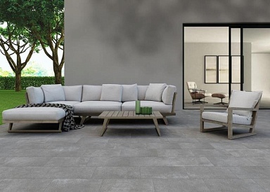 Керамогранит Saime Ceramiche T621395 ICON ASH SAT RET 90x90