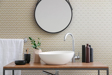 Керамогранит Aparici Art-Deco White Natural R10 29.75x29.75