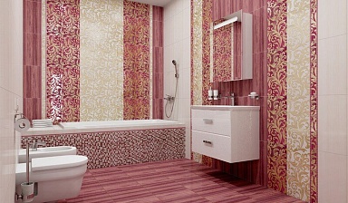 Laparet Бордюр Ампир бордовый 5х50