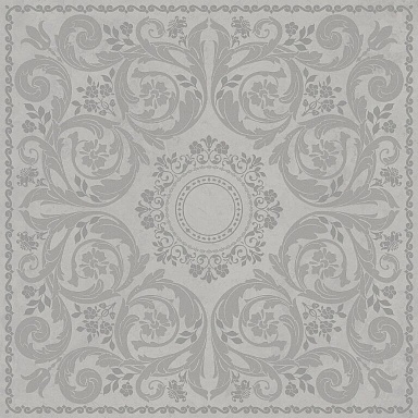 Kerama Marazzi HGD/B592/SG850290R Декор Риальто 2 серый матовый обрезной 80x80x0,9
