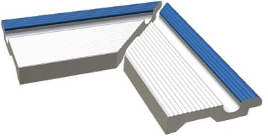 Декоративная вставка RAKO XPA56005 Pool (SET 2 pcs) 23,8x11,5
