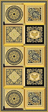 Декор Versace G0067672 Manifesto Foulard 120x280