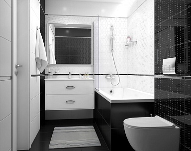 Плитка Laparet Tabu чёрный 30х60