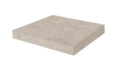 Kerama Marazzi KM8080G0001RGCA Ступень угловая клееная Портленд бежевый светлый матовый обрезной 33x33x0,9