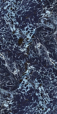 Керамогранит Cedit 763506 Araldica Base Blu Lucida R 6mm 120x240
