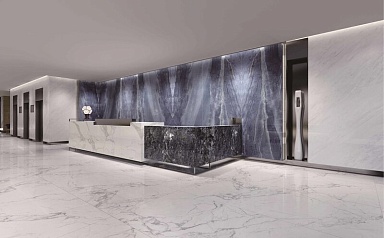 Керамогранит Moreroom Stone MN413BP321606 Azul Macaubas Polished 6mm 160х320