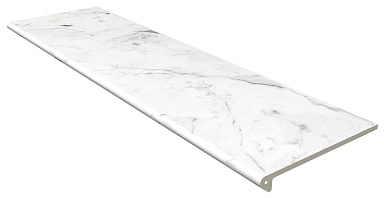 Ступень Gres de Aragon 970180 Marble Carrara Blanco Liso Peld. Red 120 33x119.7
