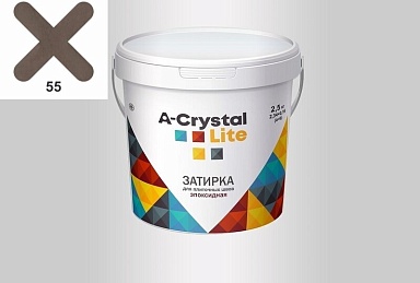 Смеси и затирки A-Crystal Затирка эпоксидная 55 Эпоксидная затирка Lite 1кг