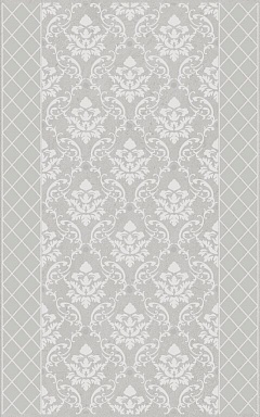 Kerama Marazzi AZ/A053/6424 Декор Мотиво серый светлый глянцевый 25x40