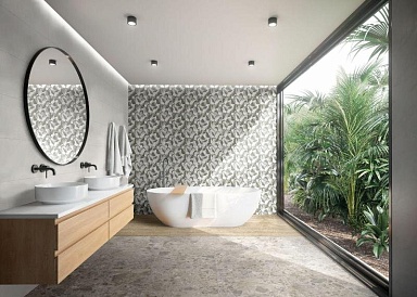 Декор Ragno Marazzi RA79 Decoro Edera Verde Touch Rett 30x90