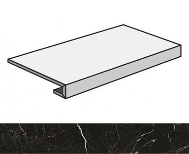 Ступень Атлас Конкорд Россия 620070001766 Allure Imperial Black Scalino Frontale/Аллюр Империал Блэк 33X80