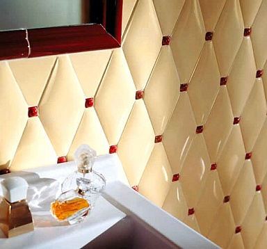 Плитка Petracers C 10 BIANCO Capitonne' Bianco 10x10