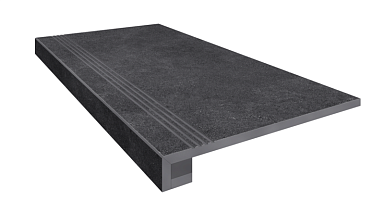 Estima Комплект Ступень LN04 Luna 33x120 неполированная с бортиком + Подступенок 14.5x120