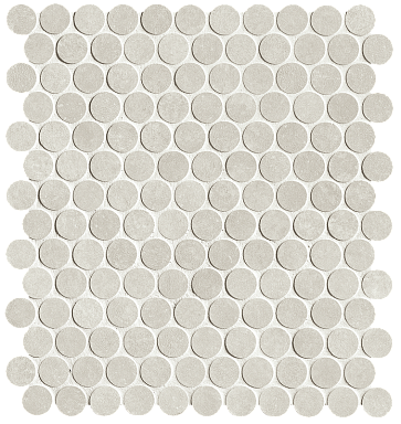 Мозаика FAP Ceramiche fTAU Still Cemento Round Mosaico Matt 29,5x32,5
