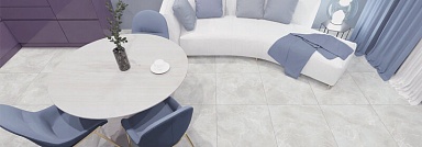 Керамогранит Kirovit NR0381 K Cross Cloud Бежевый Светлый матовый 60x60