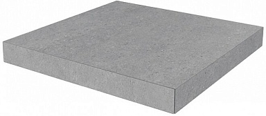 Kerama Marazzi DL500820R/GCA Фондамента ступень угловая клееная серый светлый 33х33