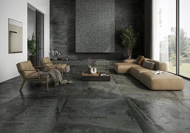 Керамогранит Prissmacer Lab. Iron Salvia Luxglass Rect 60x120